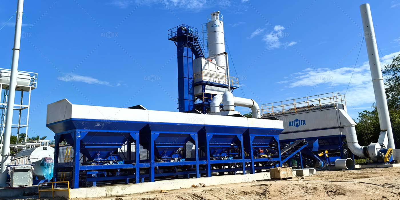 120tph asphalt mixing plant suppliers for road building in Jamaica