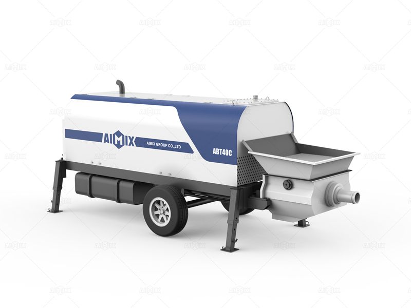 ABT40C Trailer small concrete pump for sale in pakistan