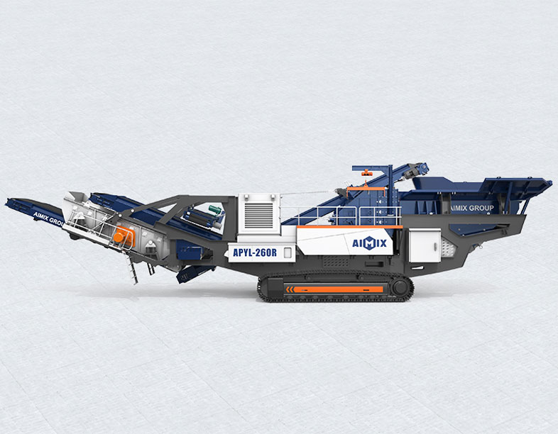 APYL Crawler Impact Crushing Machine for Construction Waste Recycling