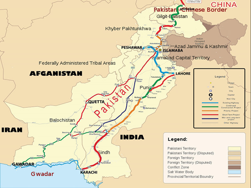 Corredor Económico China-Pakistán (CPEC)