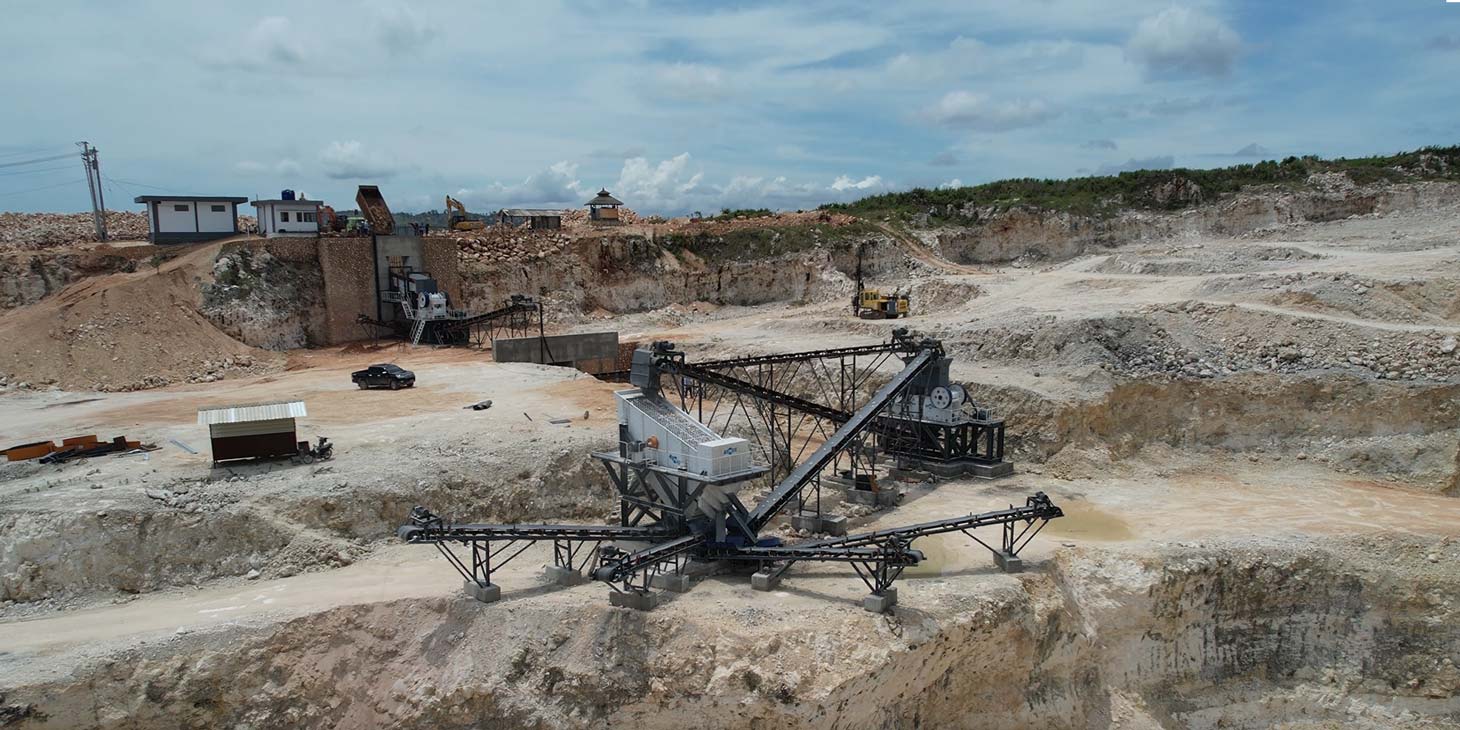 sand and aggregate production line