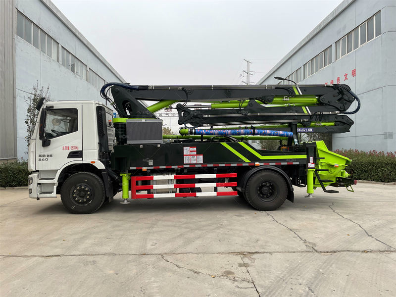 25m portable mini concrete pump truck