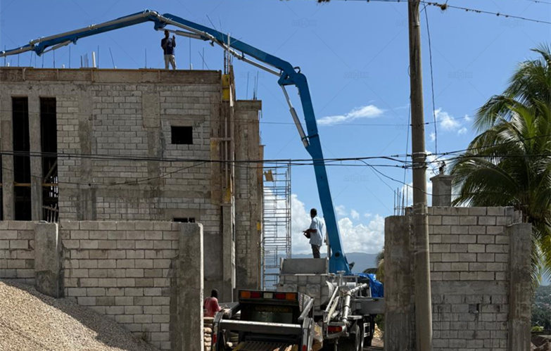 33m concrete line pump truck in Jamaica