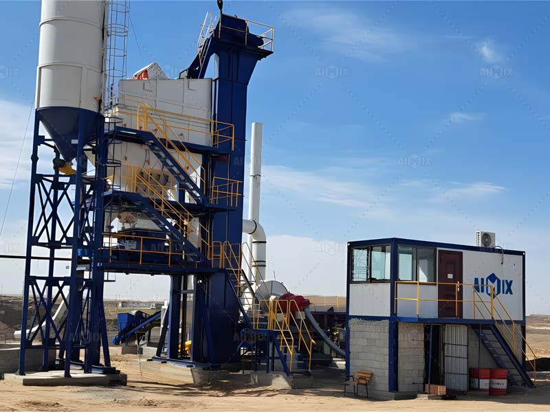 60tph asphalt hot mix plant installation in the Philippines