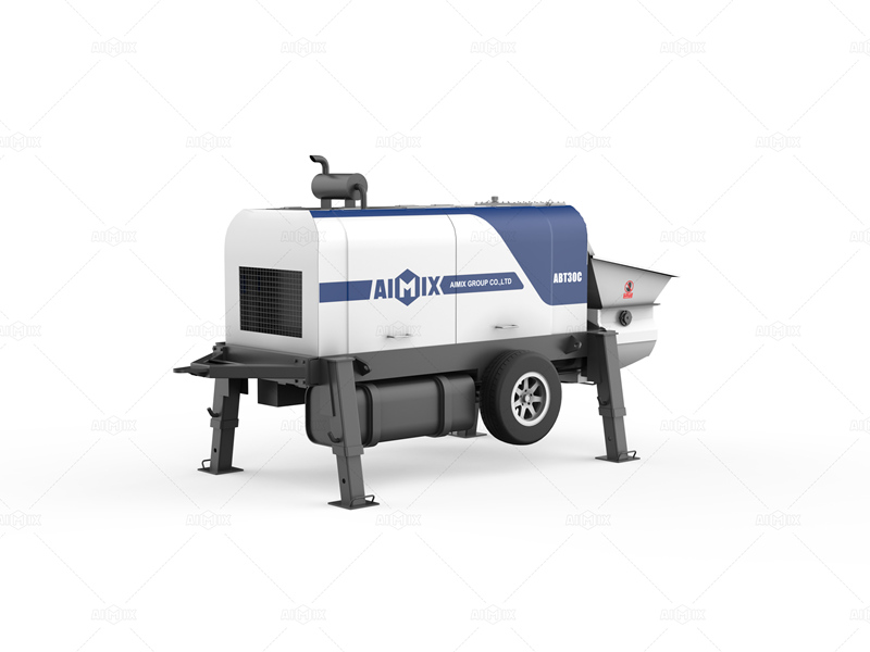 ABT30C trailer concrete mini pump
