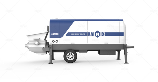 ABT60D Electric Kenya concrete pump trailer