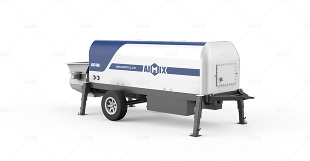 ABT40D electric concrete trailer pump for sale in Sri Lanka