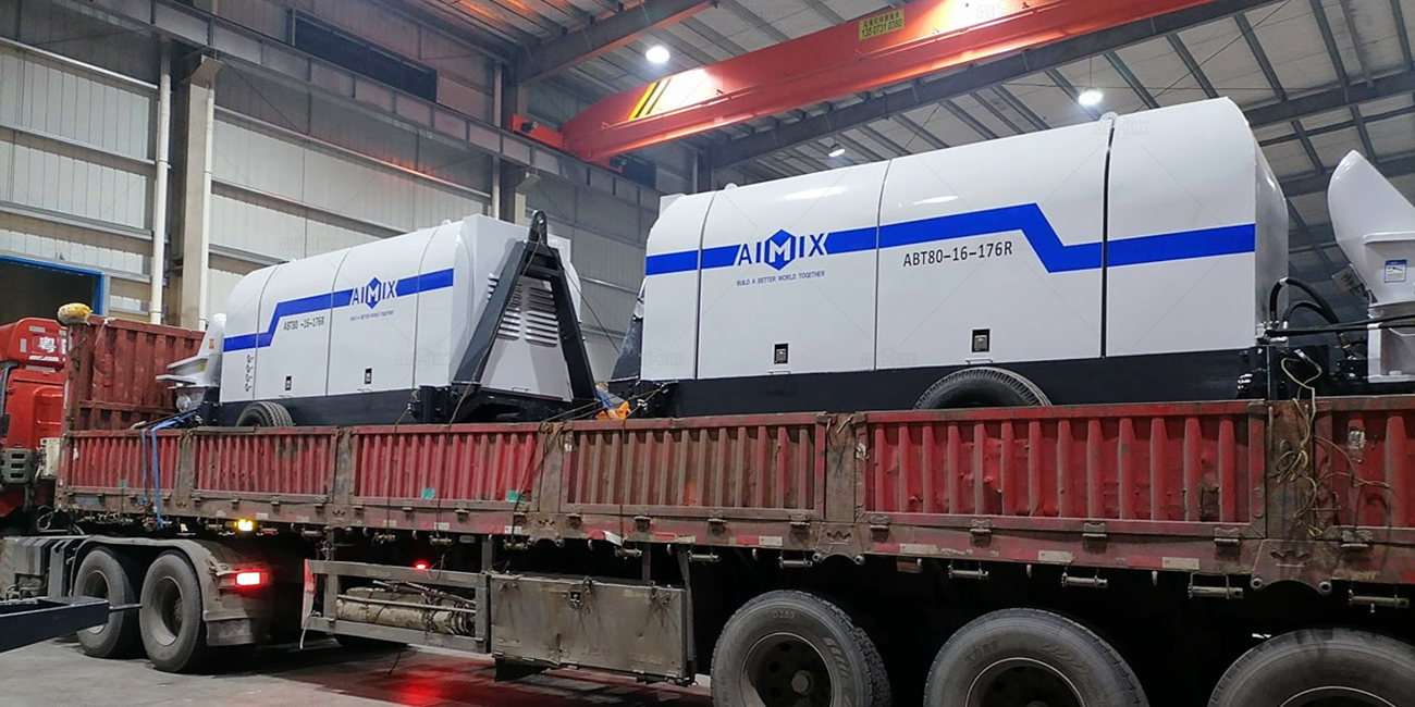 ABT80C high pressure trailer concrete pump sale Sri Lanka