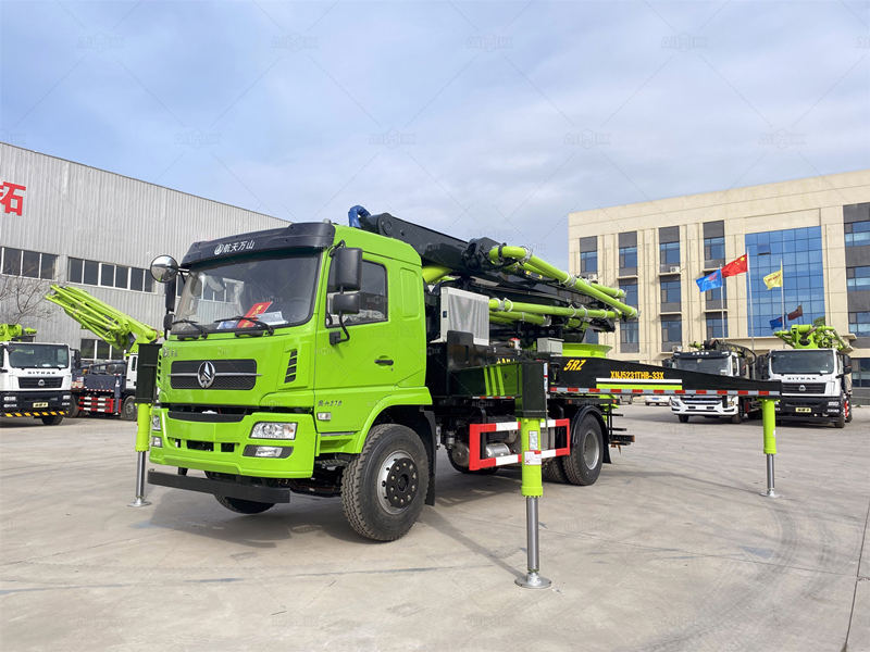33m pan mixer boom trucks for sale Canada from Aimix factory