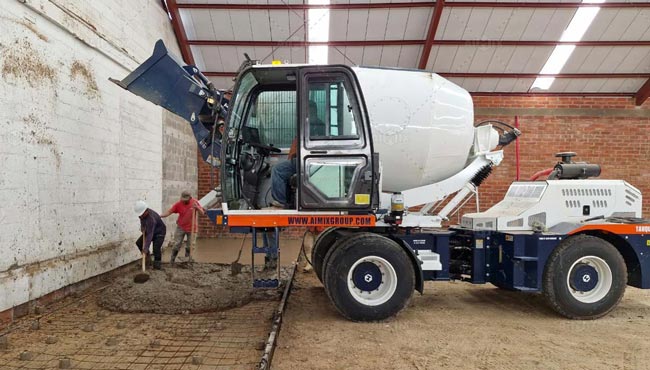 Automatic Concrete Mixer for Rural and Agricultural Construction