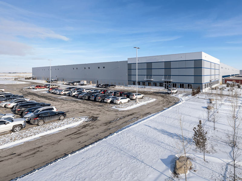industrial warehouse in Alberta