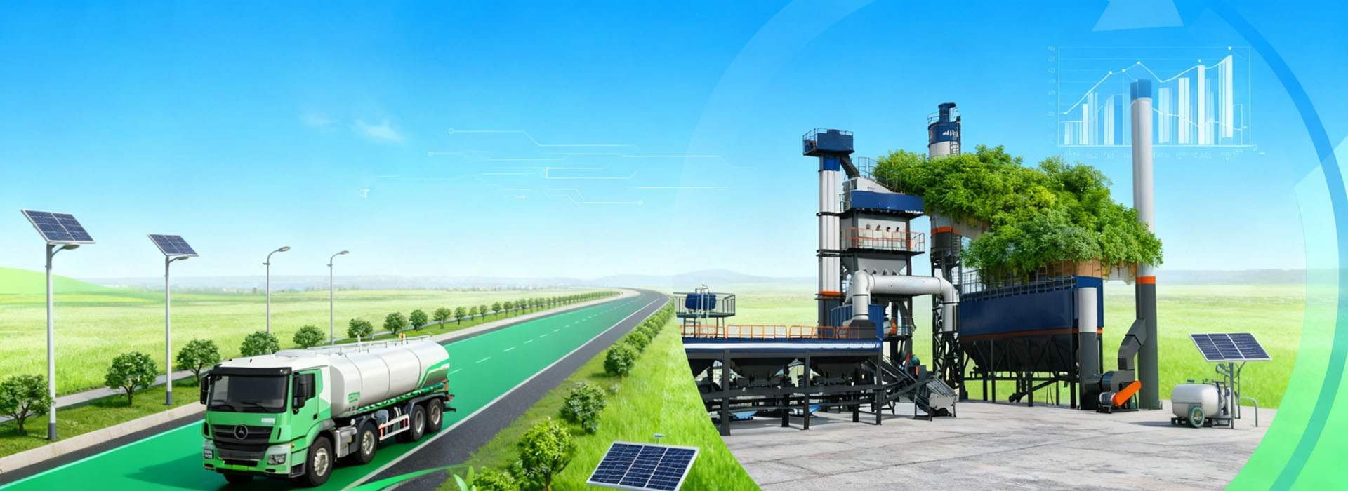 the essential role of asphalt plant for sustainable road