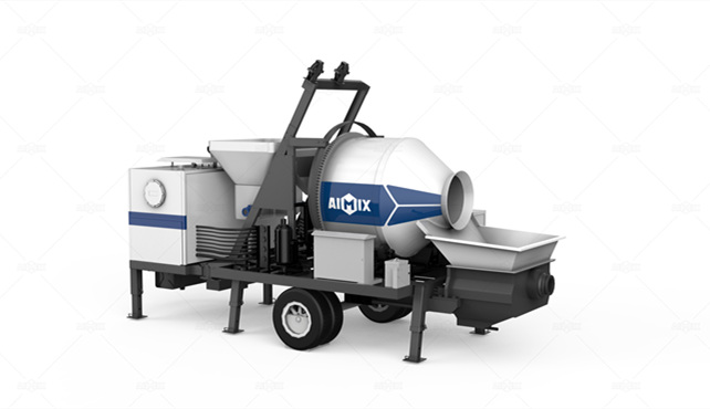 ABJZ40C drum mixer Bangladesh Concrete Pump