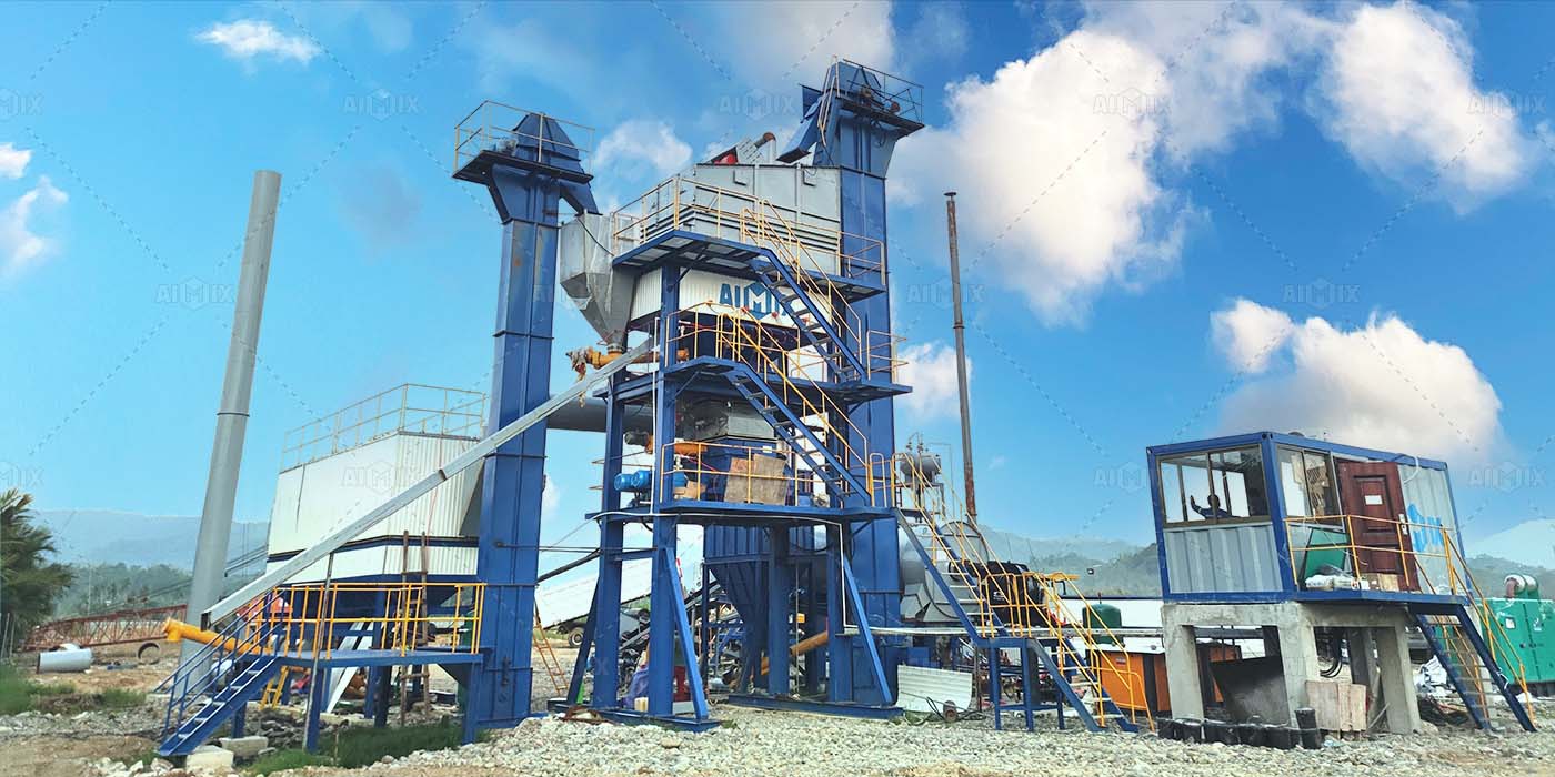 AIMIX 80tph asphalt batch plant price for sale in the Philippines