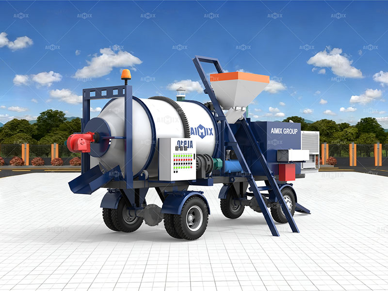 ALB Portable Asphalt Mixer – Small Road Repair Projects in the Philippines