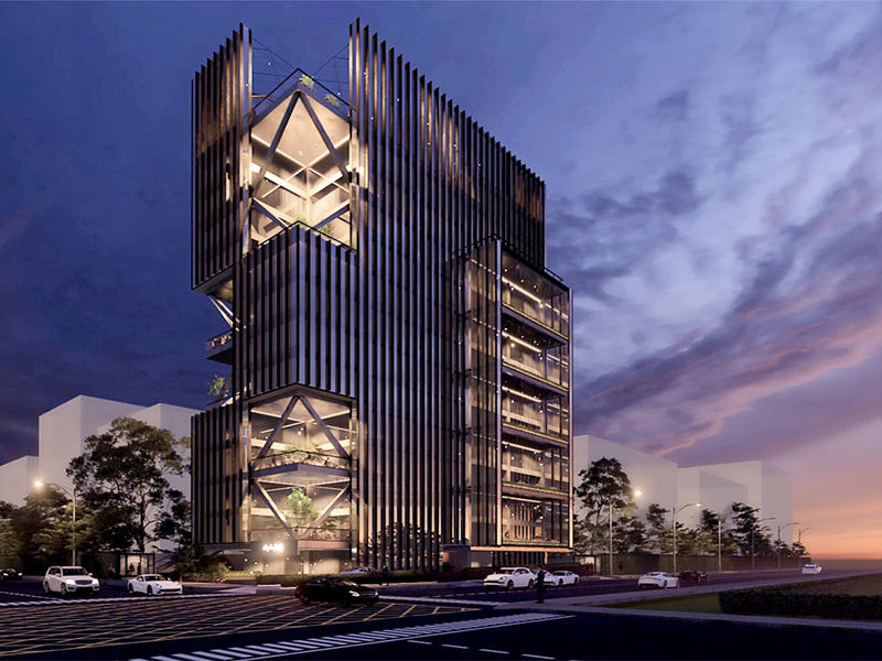 Bangladesh commercial plaza