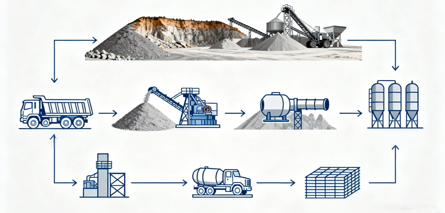 Cement & Aggregates Giants Build Their Own Crushing Systems