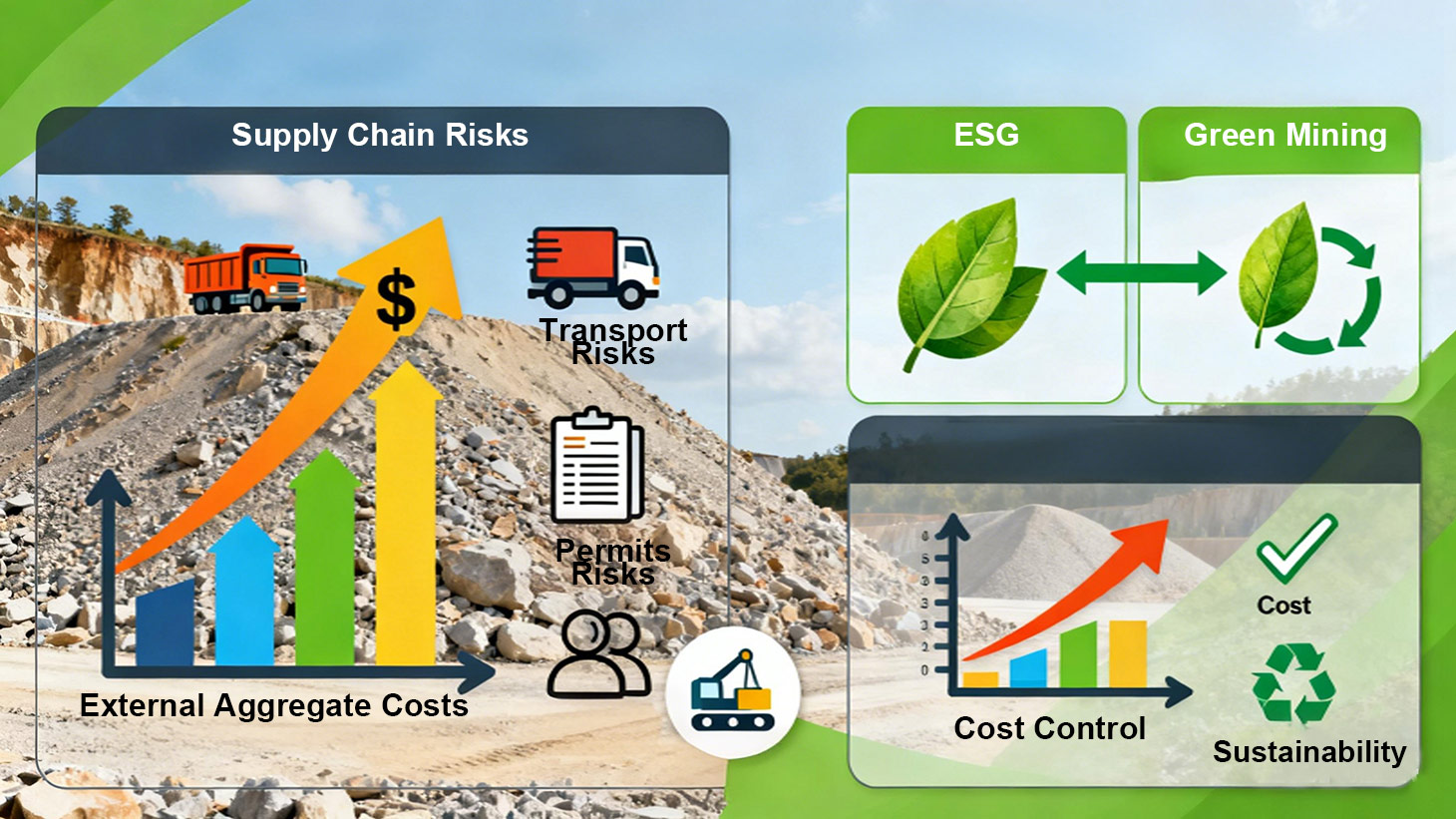 Cement & Aggregates Giants towards In-House Crushing Plants