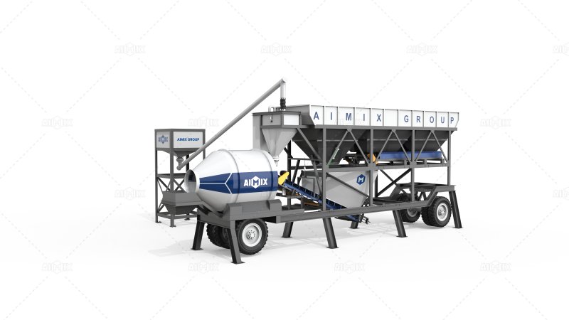 batching plant with simple control system