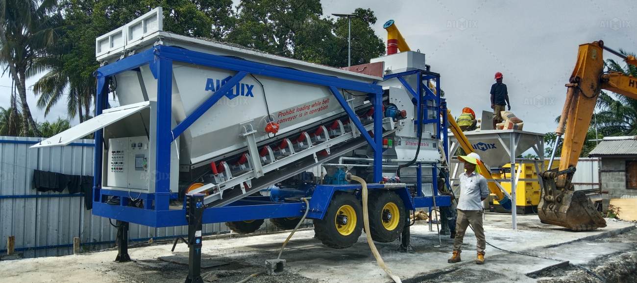 choose the right mini concrete mixing plant