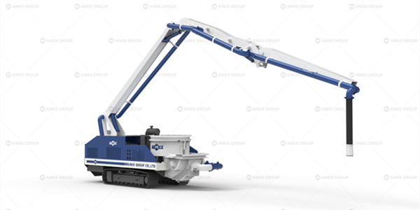 crawler chassis boom concrete pump Bangladesh