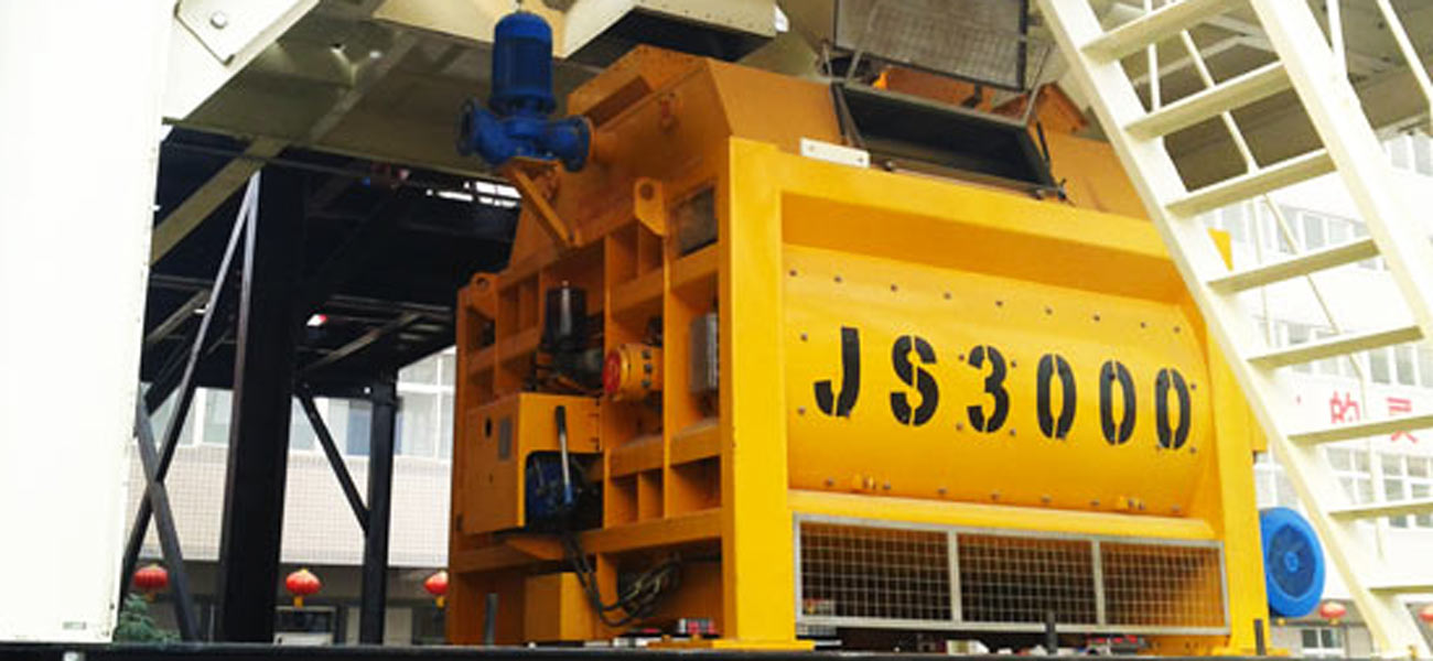 traditional large concrete mixer