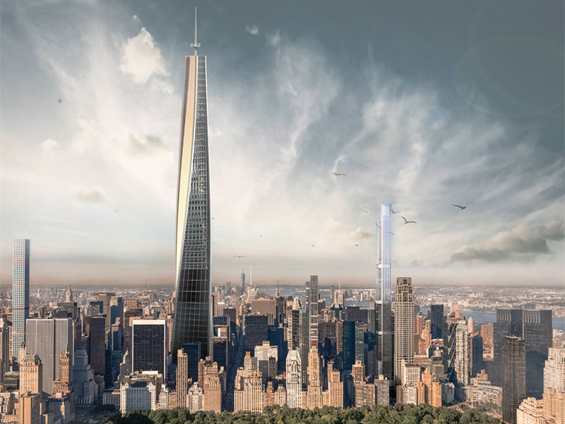 1.1KM Skyscraper in NYC need electric station concrete pump