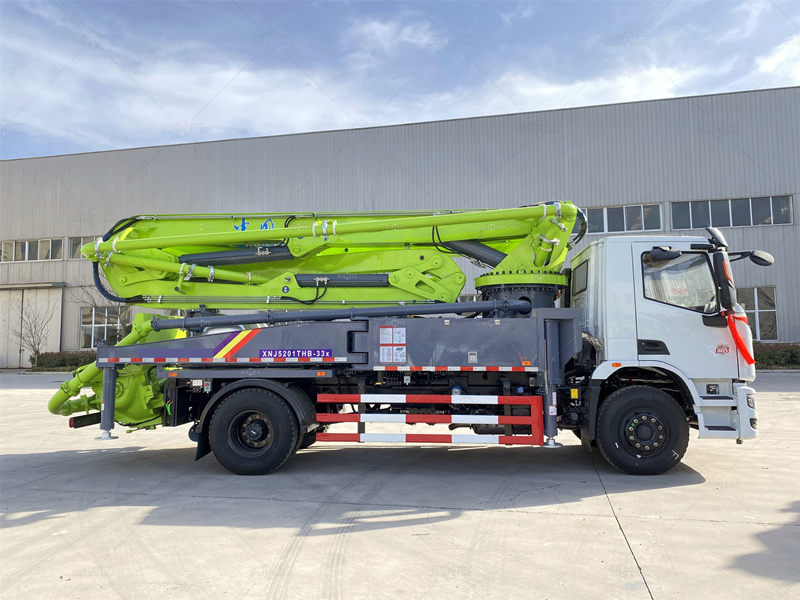 33m truck concrete pump electric for Urban Centers