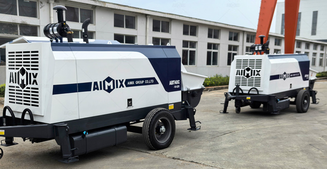 ABT40C diesel stationary pumpcrete