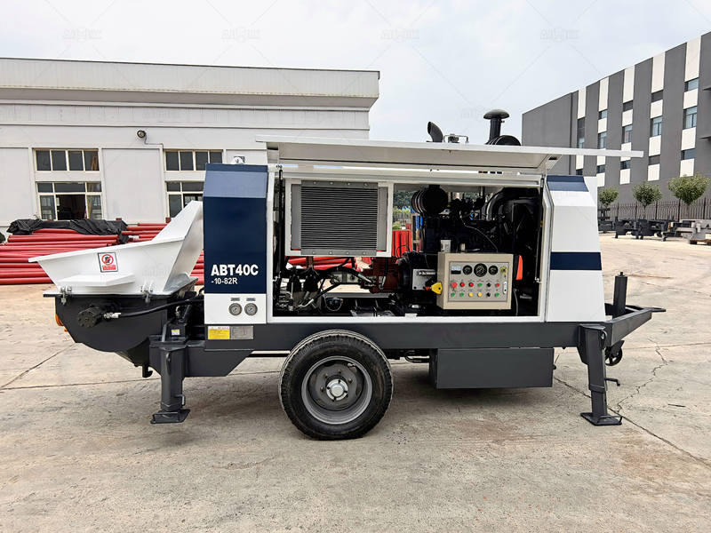 ABT40C stationary concrete pump for sale from Aimix factory