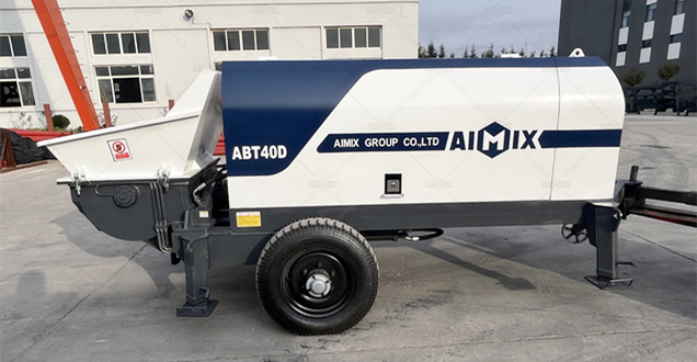 ABT40D electric station pump concrete