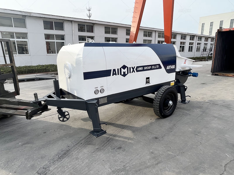 ABT40D model electrical stationary concrete pump for sale for high-rises