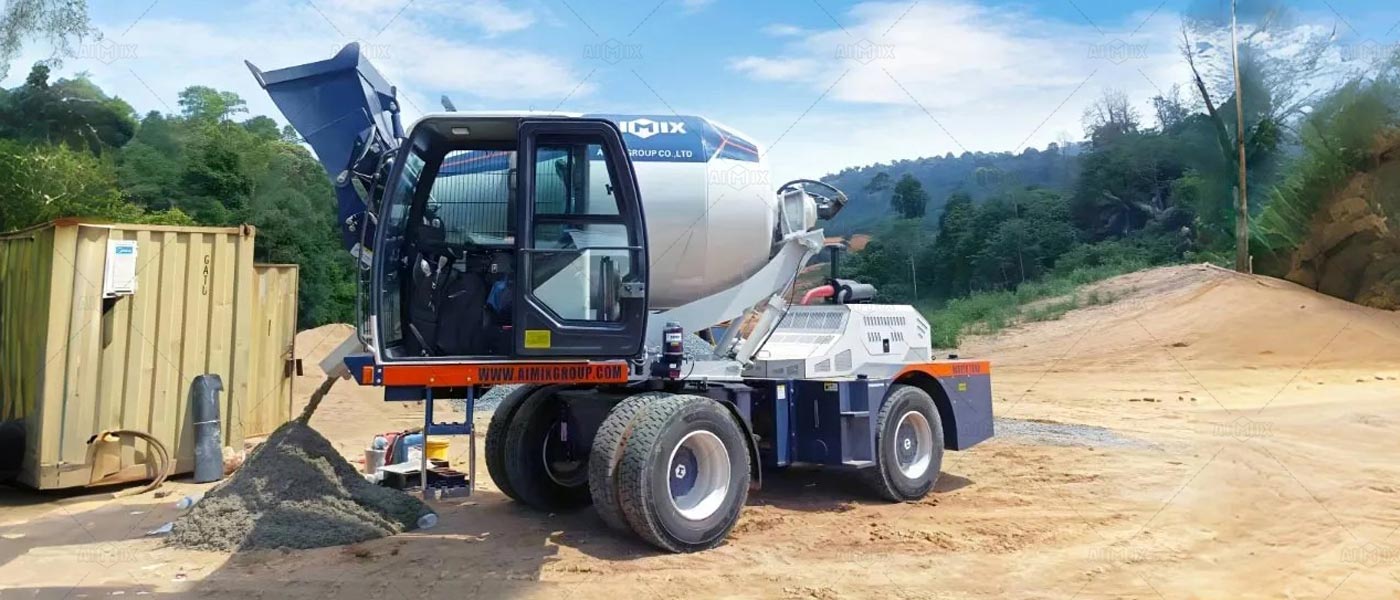 Aimix large concrete mixer for sale nz