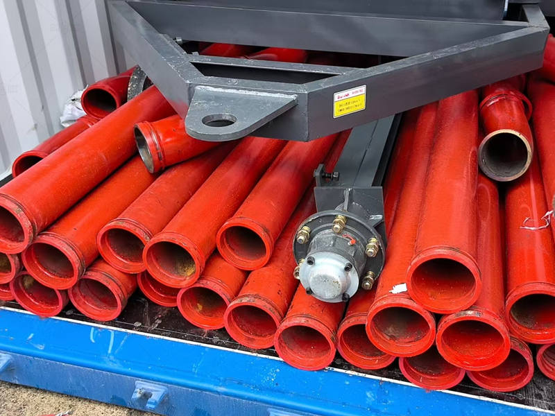 Concrete Pump Pipes before Shipment