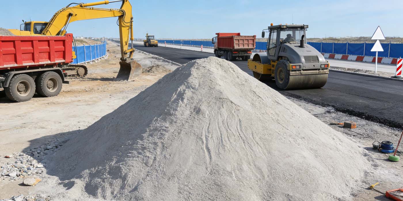 Mineral Filler (≤0.075 mm) for asphalt road construction