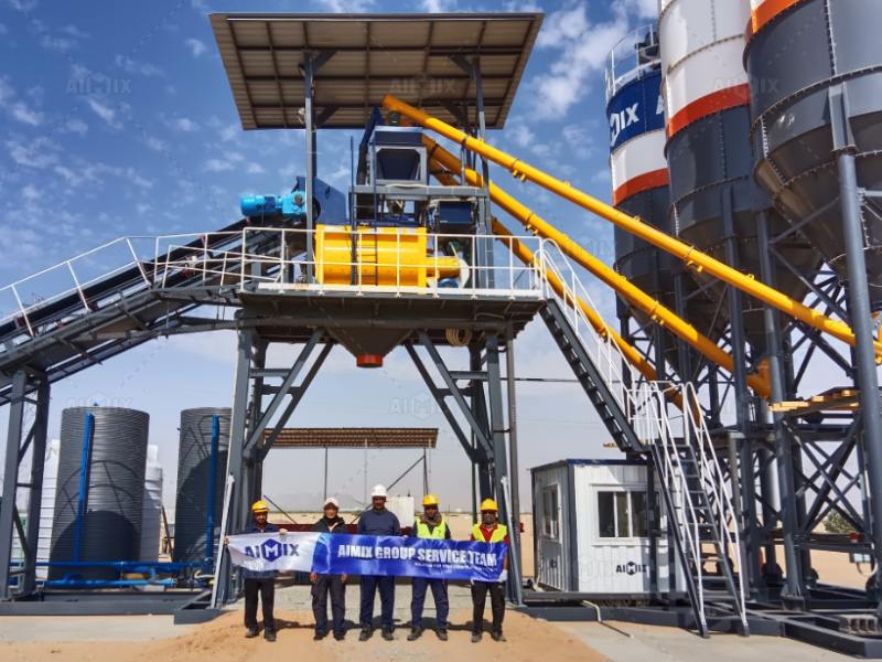 concrete batch plant for sale in Saudi