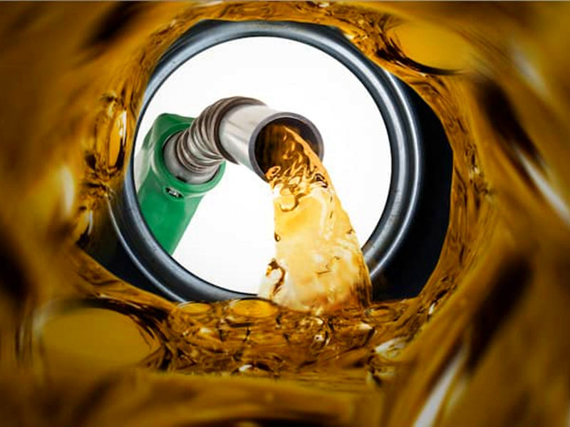 diesel powers the diesel concrete pump