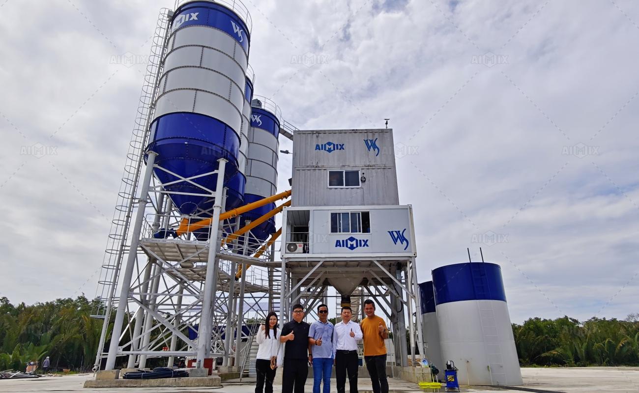 reputable ready mix concrete plant manufacturer Aimix