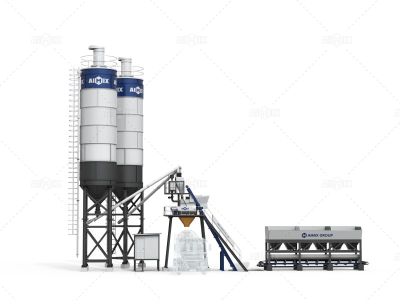 AJ50 hopper type stationary plant