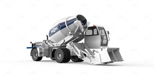 AS-3.5 concrete mixer in Indonesia