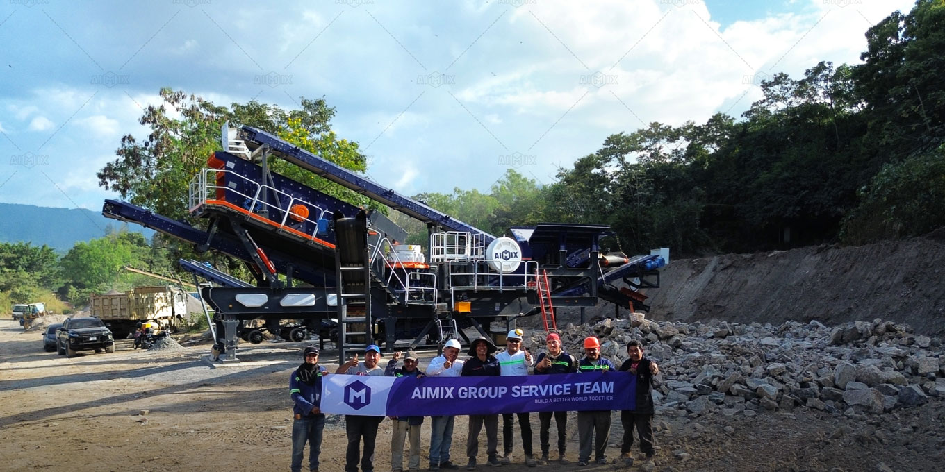 Послепродажная гарантия на AIMIX Гранитная дробилка