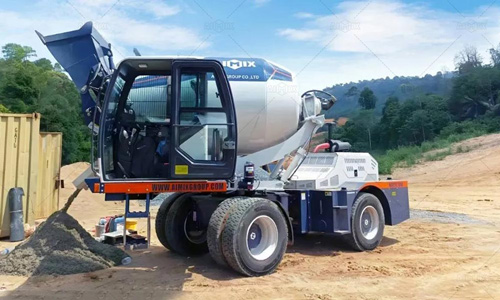 Aimix concrete mobile mixer truck for sale