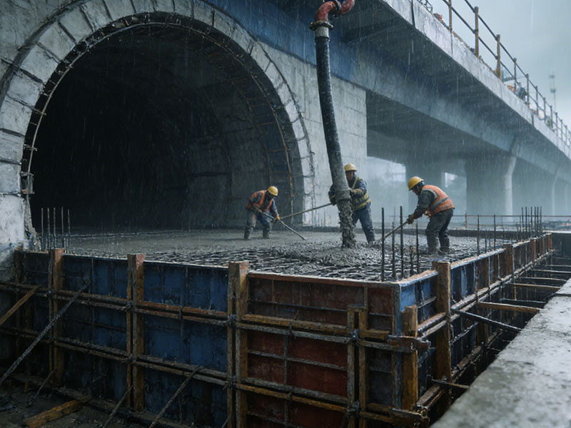 Construcción de la interfaz puente-túnel