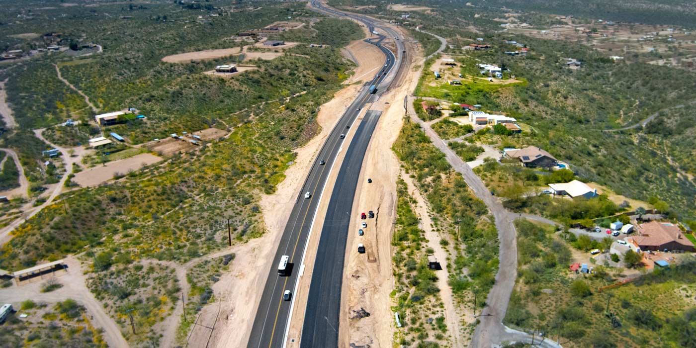 Remote or Temporary Projects for asphalt road construction