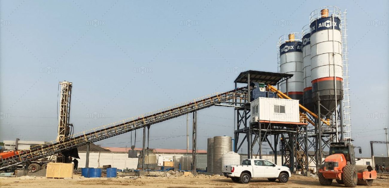 choosing Aimix AJ90 stationary plant