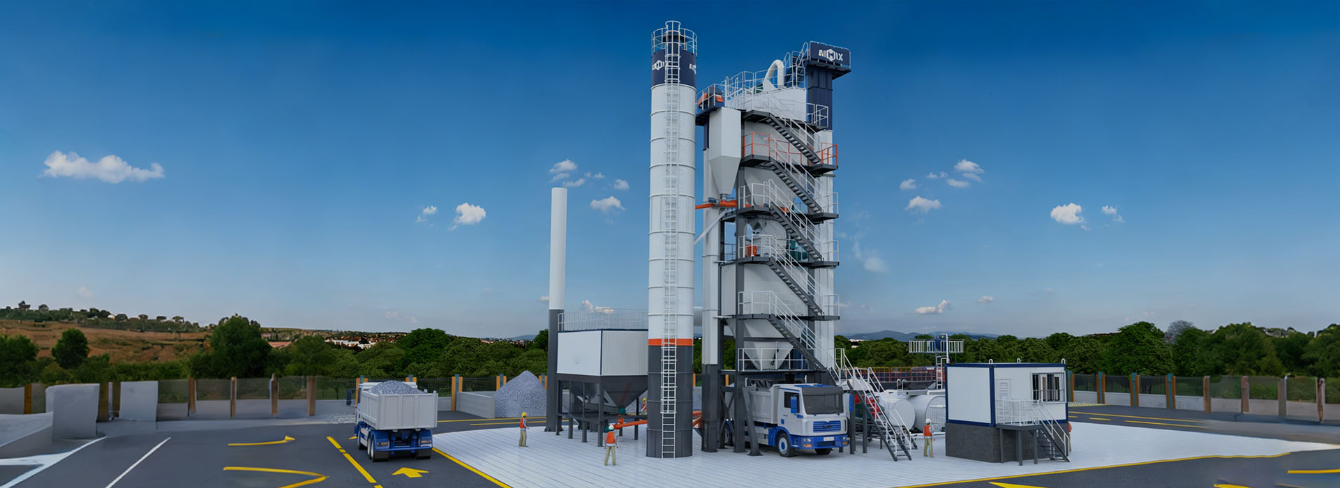 reliable asphalt plant for UAE road construction