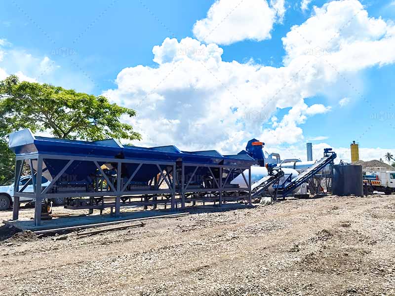 ALT40 asphalt drum plant in Fiji