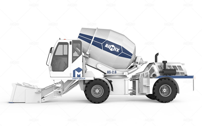 AS-2.6A mobile concrete mixer in kenya
