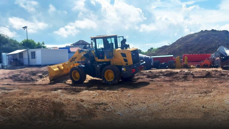 wheel loader machine