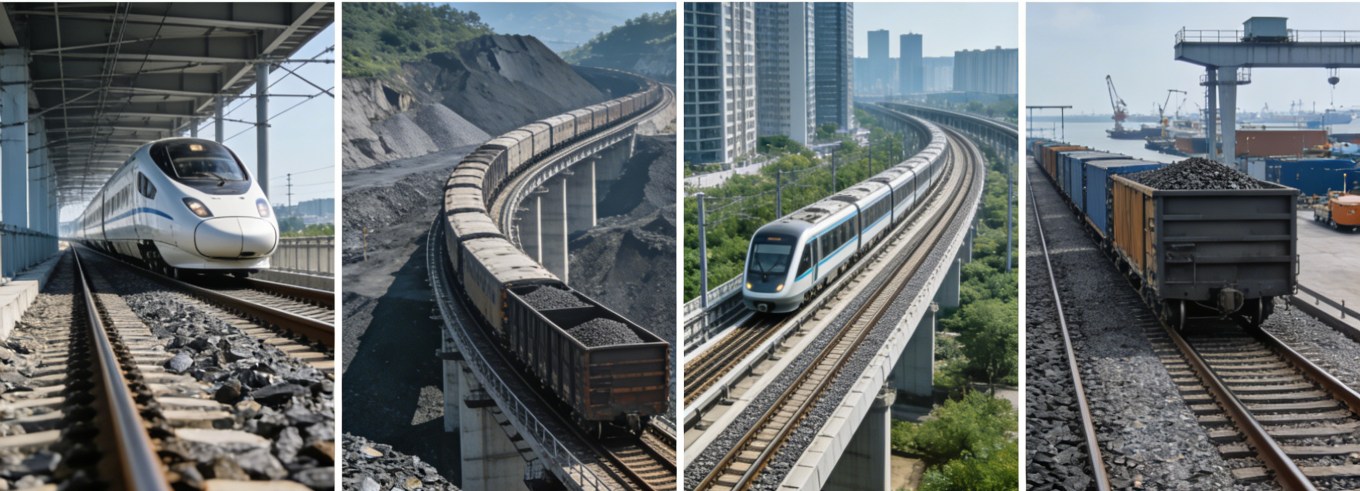 Different Railway Application Scenarios